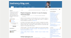 Desktop Screenshot of insolvency-blog.com